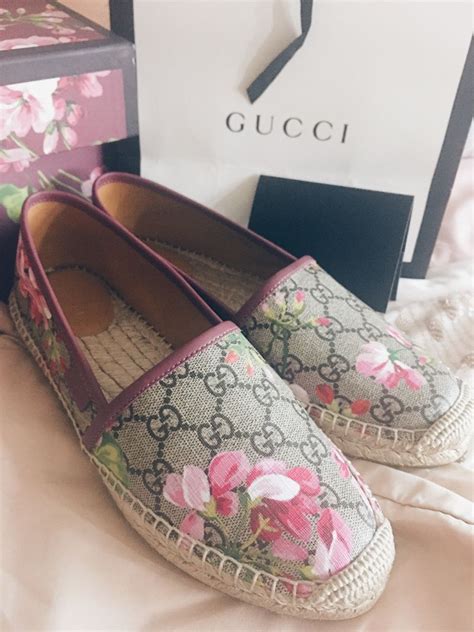 gucci bloom espadrilles|gucci espadrilles denim.